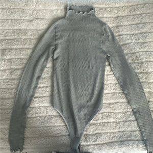 Free People Mara Mockneck Bodysuit